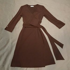 Calvin Klein wrap dress